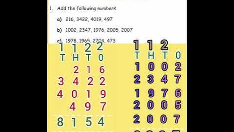 4th Maths Numbers Ex : 2.7 p.no : 34 term 1 samacheer