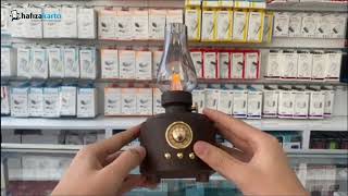 Nostaljik Gaz Lambalı Bluetooth Müzik Kutusu Usb Sd Resimi