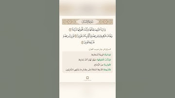 السراج في بيان غريب القران سورة الانسان 3 تلاوة الشيخ سعد الغامدي