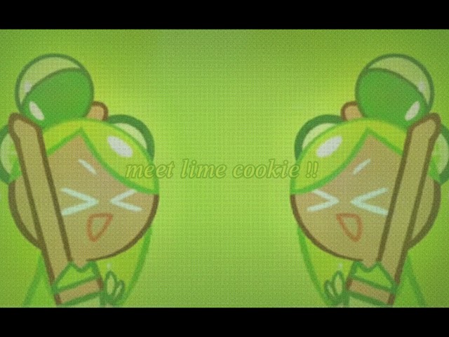 meet lime cookie! ‘twintails version’ (slowed + reverb) class=