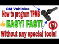 How to program cheap eBay/Amazon TPMS without a scan tool!