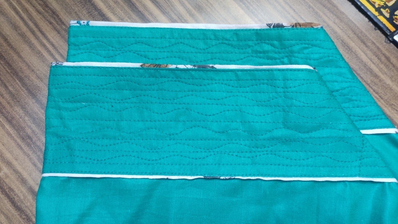 piping wali ponche bnana sikhe aasani se // designer mohri design with piping in Hindi tutorial //