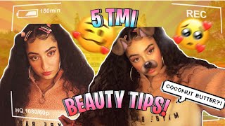 5 “TMI” Girl Beauty\/Hygiene Tips \& Secrets! (Part 1)