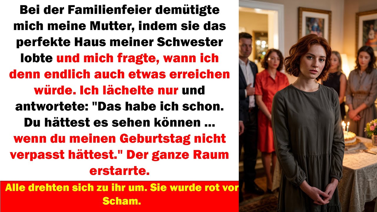 Meine Mutter lobte meine Schwester – bis ich sagte, warum sie mein Haus nie gesehen hat