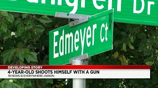4-year-old Akron boy shoots himself with unsecured gun, police say