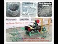 High tensile strengh galvanized barbed wire making machine factory price