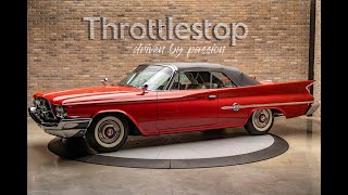 Career Overview 1960 Chrysler 300F Startup and Showcase