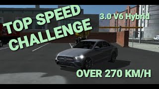 Real Driving Sim: Mercedes CLS 53 AMG top speed challenge screenshot 2