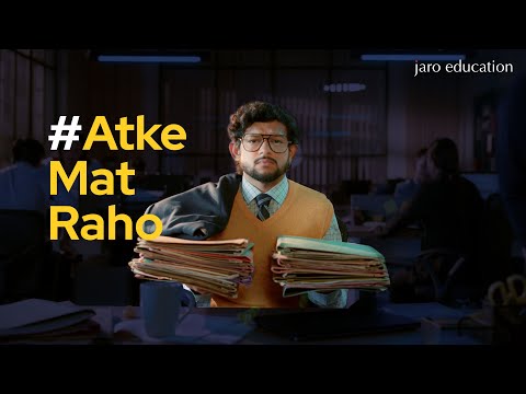 #AtkeMatRaho aur Upskill Karo | Jaro Education