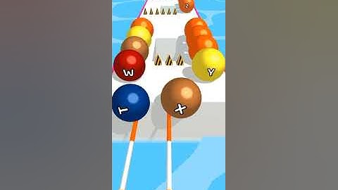 A-Z Run game 🎈 Level #95 #azgame #gameplay #gaming #azrungame video game games  #shorts