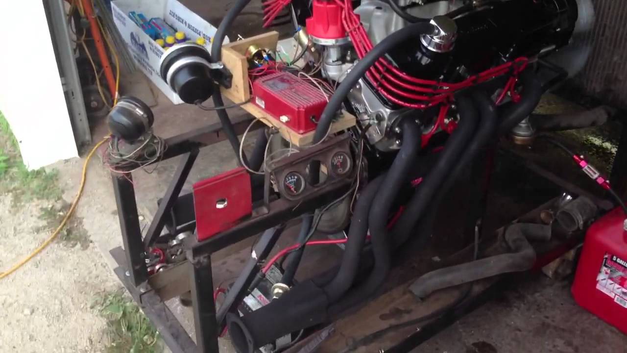 383 stroker idle 1000 rpm comp cam xe284h afr 195 heads YouTube