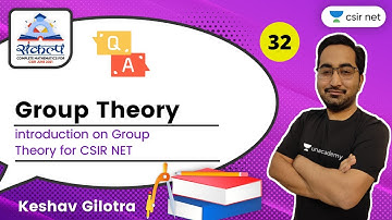 Introduction on Group Theory for CSIR NET | CSIR Mathematics June 2021 | Sankalpa Batch