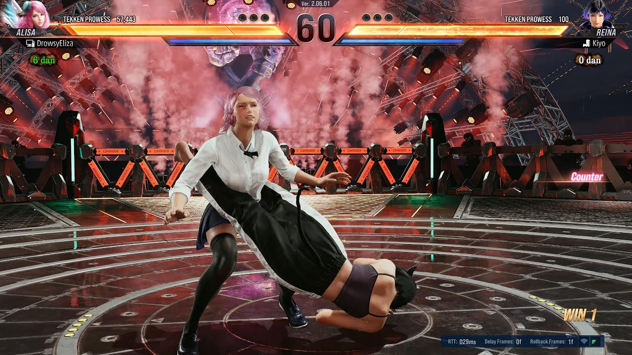 Алиса против Рейны — матчи Tekken 8 Lounge