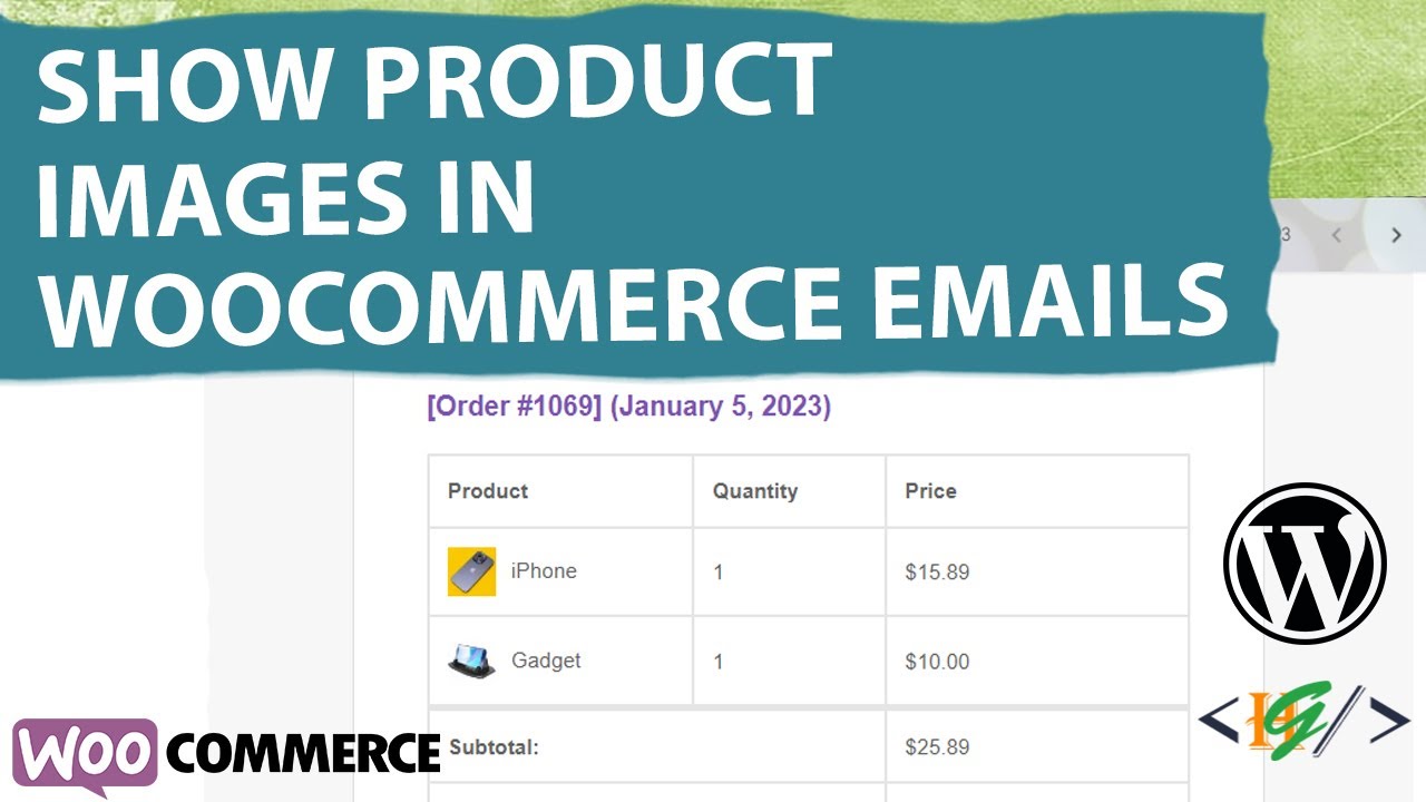 How to Add Product Images in WooCommerce Emails in WordPress - YouTube