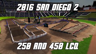 Mx Simulator - 2016 EMF Pro Motosport SX - Rd6 - 250 and 450 LCQ's