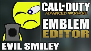 Advanced Warfare - EVIL SMILEY Emblem-Editor (Tutorial)