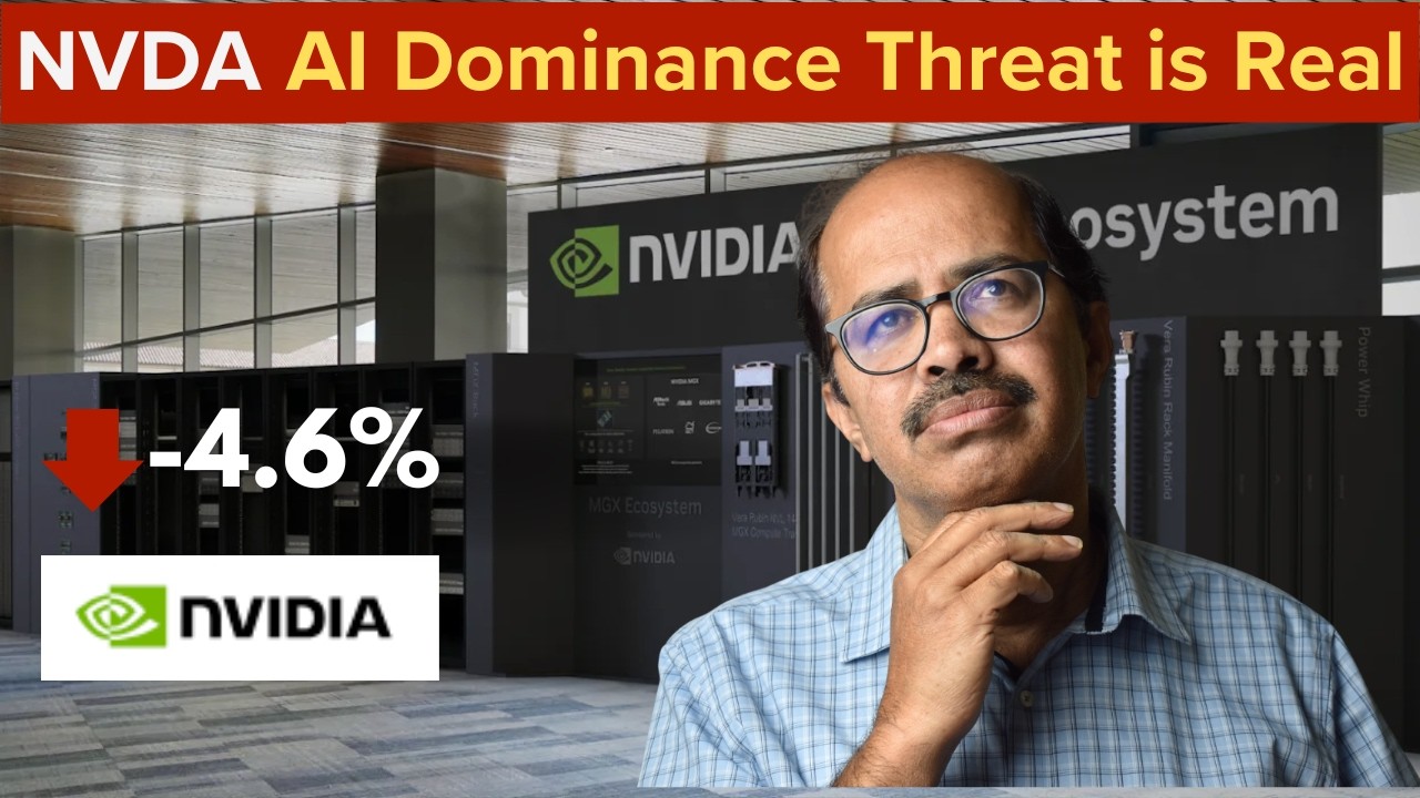 Nvidia Stock Down 4% — Why Its AI Dominance Is Under Threat from Custom ...