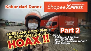 KABAR DARI DUNEX info2 SHOPEE EXPRESS P2P part 2