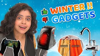 🤣 WINTER Gadget Unbox Review Hacks | Room Heater, Bed Warmer, Smart Gloves | Munna Unplugged