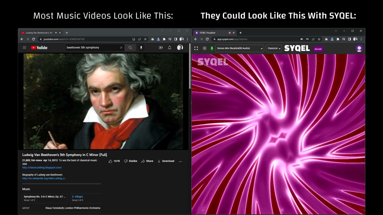Make Visualized Music Videos With SYQEL