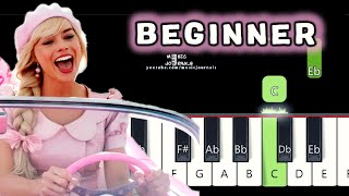 Barbie Girl - Aqua | EASY & Slow PIANO TUTORIAL by MusicJournals screenshot 4