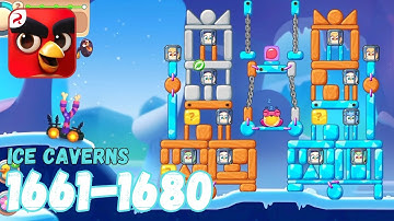 Angry Birds Journey: Levels 1661-1680 (Ice Caverns) Gameplay - Part 84