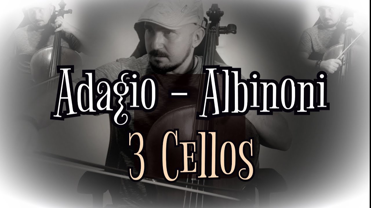 🎻 Adagio de Albinoni  💥 3 Cellos | Salvador Raga