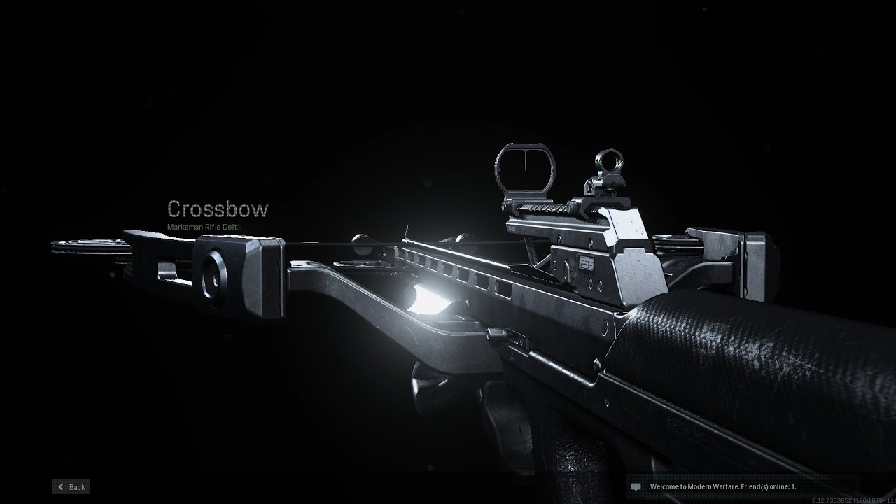 New Crossbow in call of duty modern warfare - YouTube