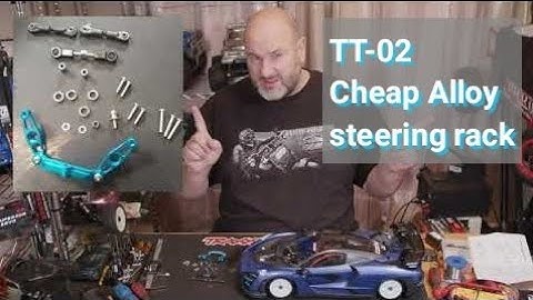 Tamiya TT-02 alloy steering rack install guide