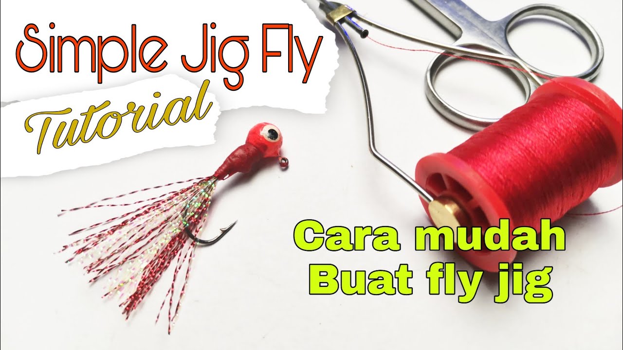 Tutorial] How To Make a Fly Jig Hook Simple Tutorial For Beginners