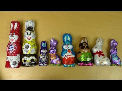 What is the most popular type of chocolate Easter bunny?