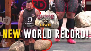 GIANT Stone Carry Record SMASHED in London! | The Strongman Classic 2023