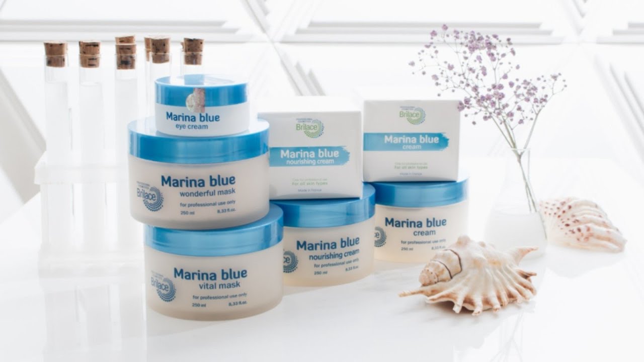 Обзор косметики Marina Blue от французского бренда BRILACE