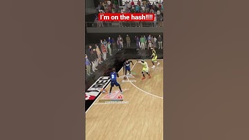 Pass me the ball!!!!!! We’re back Hash is 🚮 #shorts #nba2k23