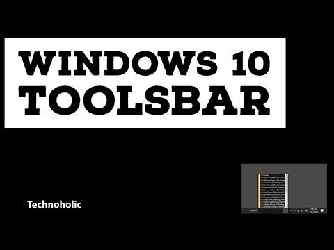 Windows 10 Toolbars | Improve Productivity with Windows 10 Toolbars