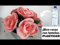 🔴COMO hacer FLORES de BOTELLAS PLASTICAS RECICLADAS 💥 paso a paso