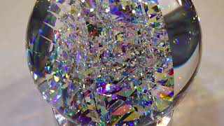 Fantastik Spherix - Glass Sculpture by Jack Storms