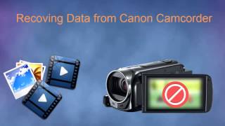 How to Recover Video and Photos from Canon Camcorder on Mac