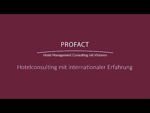 Hotel Consultant mit internationaler Erfahrung