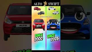 ALTO 🤜🏻🤛🏻 SWIFT 😮| win 🤔 | #alto800 #vs #swift #trending #car #comparison #shorts #suzuki #india