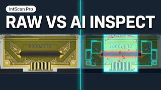 AI Vision Inspection: Gold Fingers, Circuits and OCR | INTELLIZ IntScan Pro | Narrated