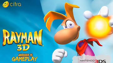 Rayman 3D Game Play On Android 15 3DS Citra