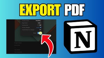 How To Export PDF in Notion - New Method