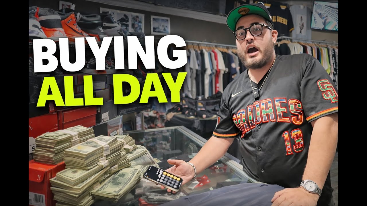 Целый день я покупал кроссовки в Fire Kicks!!