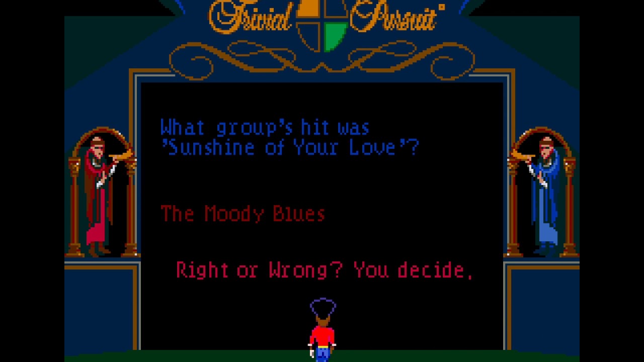 Trivial pursuit video game