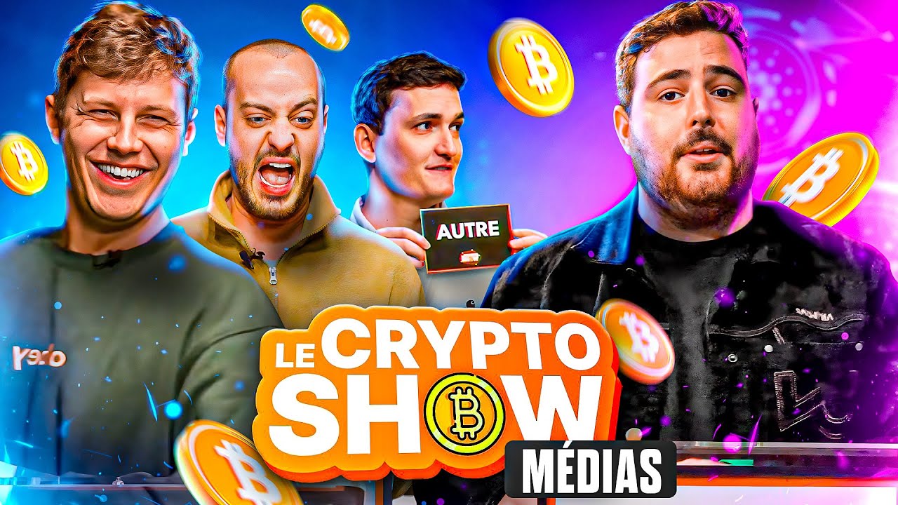 CRYPTO SHOW : LE COMBAT DES MEDIAS ! Avec @JournalduCoinFR @Cryptoast et  @Oak-Research