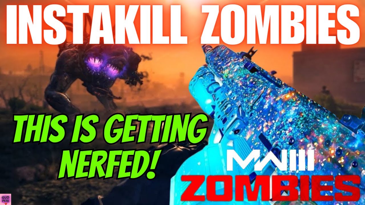 MW3 ZOMBIES - INSTANT KILL ANY ZOMBIE SOLO! (USE THIS TO MELT BOSSES AND MAKE THE DARK AETHER EASY)