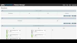 Agility Platform - Release Manager (Devops)