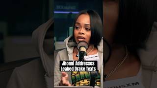 Jhonni Blaze Speaks Out On Leaked Drake Texts