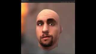 Proof of concept - Facial texture blending - Unity